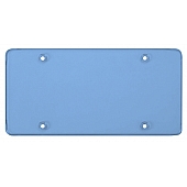 Cruiser License Plate Cover - Polycarbonate Blue - 76400