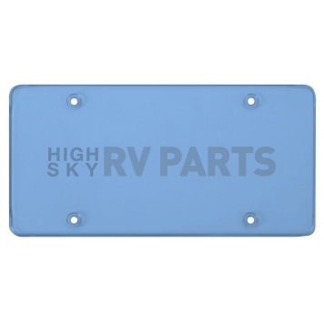 Cruiser License Plate Cover - Polycarbonate Blue - 76400