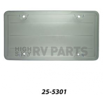 Superior Automotive License Plate Cover - Acrylic Clear - 255301