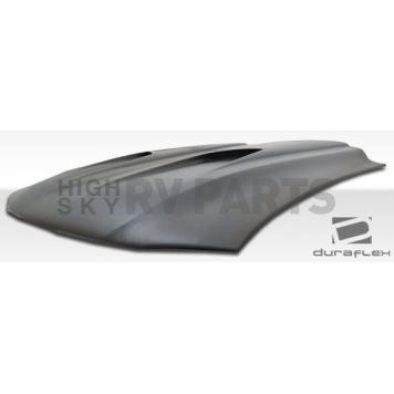 Extreme Dimensions Hood - Primered Fiberglass Black - 104771