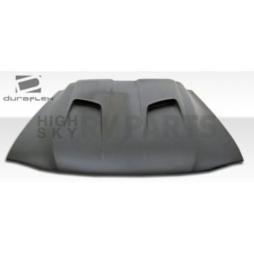 Extreme Dimensions Hood - Primered Fiberglass Black - 104771-1