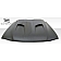 Extreme Dimensions Hood - Primered Fiberglass Black - 104771