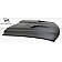 Extreme Dimensions Hood - Primered Fiberglass Black - 104771