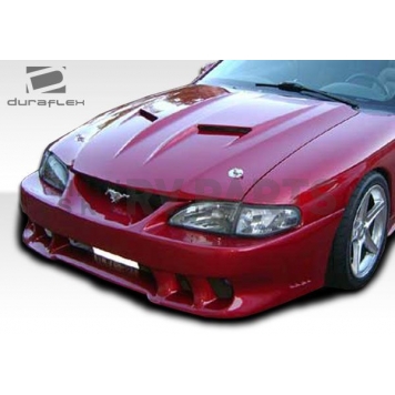 Extreme Dimensions Hood - Primered Fiberglass Black - 104771-5