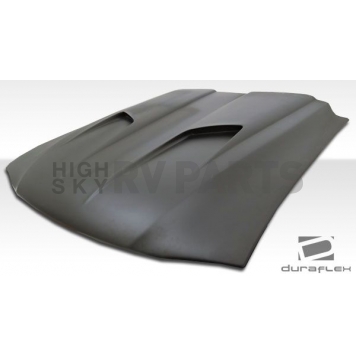 Extreme Dimensions Hood - Primered Fiberglass Black - 104771-6