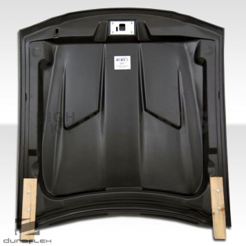 Extreme Dimensions Hood - Primered Fiberglass Black - 104771-7