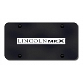 Automotive Gold License Plate - MKX Stainless Steel - MKXNCB