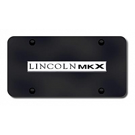 Automotive Gold License Plate - MKX Stainless Steel - MKXNCB