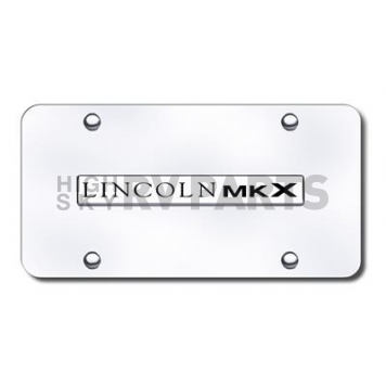 Automotive Gold License Plate - MKX Stainless Steel - MKXNCC