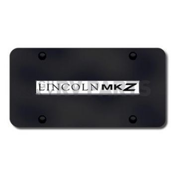 Automotive Gold License Plate - MKZ Stainless Steel - MKZNCB