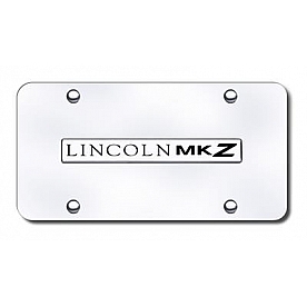 Automotive Gold License Plate - MKZ Stainless Steel - MKZNCC