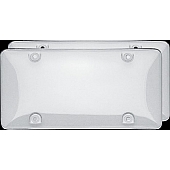 Cruiser License Plate Cover - Acrylic Clear - 72101