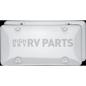 Cruiser License Plate Cover - Acrylic Clear - 72101