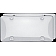 Cruiser License Plate Cover - Acrylic Clear - 72101