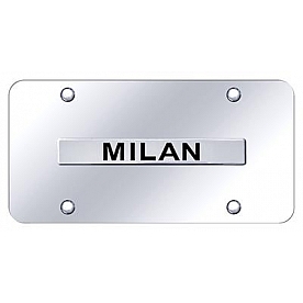 Automotive Gold License Plate - Milan Stainless Steel - MLNNCC