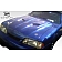 Extreme Dimensions Hood - Primered Fiberglass Black - 104823