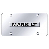 Automotive Gold License Plate - Mark LT Stainless Steel - MLTNCC