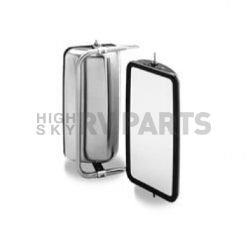 Velvac Exterior Mirror Manual Rectangular 2010 Flat Model - 708209