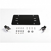 Rugged Ridge License Plate Bracket - Black Steel - 1123805