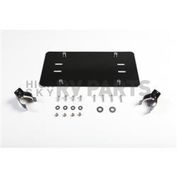 Rugged Ridge License Plate Bracket - Black Steel - 1123805