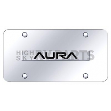 Automotive Gold License Plate - Aura Stainless Steel - AURANCC