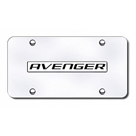 Automotive Gold License Plate - Avenger Stainless Steel - AVENCC