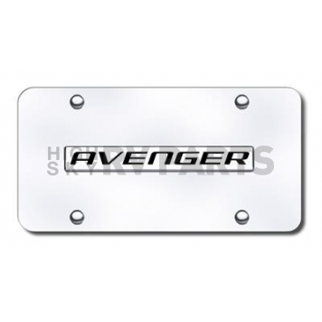 Automotive Gold License Plate - Avenger Stainless Steel - AVENCC