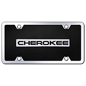 Automotive Gold License Plate - Cherokee Acrylic - BCHECBK