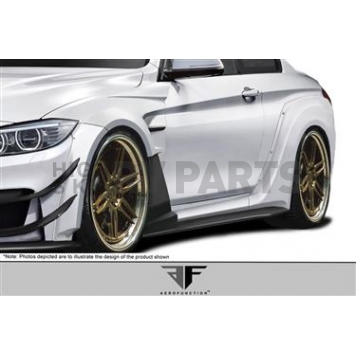 Extreme Dimensions Side Skirt - Fiberglass Reinforced Plastic Gray Set of 2 - 113587