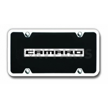 Automotive Gold License Plate - Camaro Acrylic - BCMRCBK