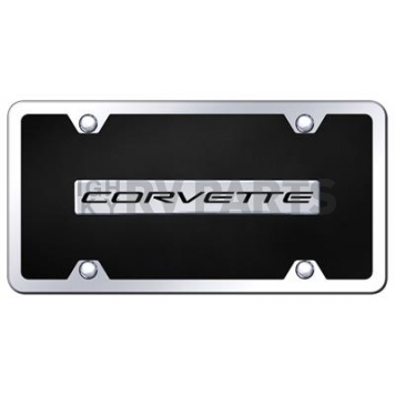 Automotive Gold License Plate - Corvette C5 Acrylic - BCOV5CBK