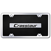Automotive Gold License Plate - Crosstour Acrylic - BCRTCBK