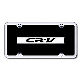 Automotive Gold License Plate - CRV Acrylic - BCRVCBMK