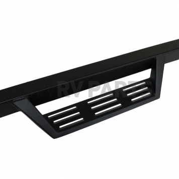 Raptor Series Nerf Bar Black Matte Powder Coated Steel - GTS25CH-4