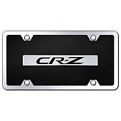 Automotive Gold License Plate - CRZ Acrylic - BCRZCBK