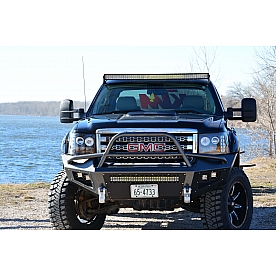 Bodyguard Bumper A2 Extreme 1-Piece Type Steel Black - CEG11BNT