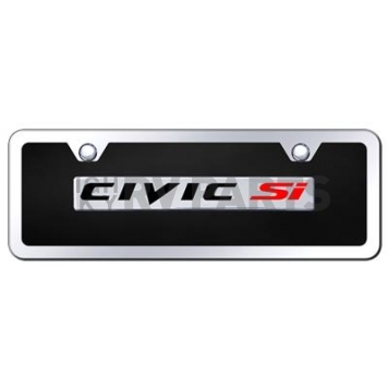 Automotive Gold License Plate - Civic SI Acrylic - BCSICBMK