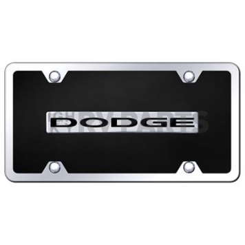 Automotive Gold License Plate - Dodge Acrylic - BDODCBK
