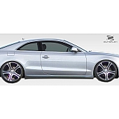Extreme Dimensions Side Skirt - Primered Fiberglass Reinforced Plastic Black Set of 2 - 107522