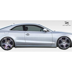 Extreme Dimensions Side Skirt - Primered Fiberglass Reinforced Plastic Black Set of 2 - 107522