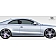 Extreme Dimensions Side Skirt - Primered Fiberglass Reinforced Plastic Black Set of 2 - 107522