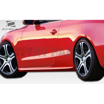 Extreme Dimensions Side Skirt - Primered Fiberglass Reinforced Plastic Black Set of 2 - 107522-1