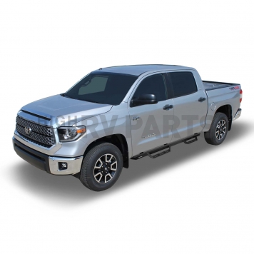 Raptor Series Nerf Bar Black Matte Powder Coated Steel - GTS80TY-5