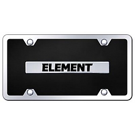 Automotive Gold License Plate - Element Acrylic - BELECBK
