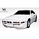 Extreme Dimensions Side Skirt - Primered Fiberglass Reinforced Plastic Black Set of 2 - 105054