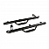 Rugged Ridge Nerf Bar 3 Inch Black Powder Coated Steel - 1159611