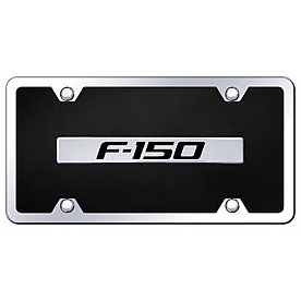 Automotive Gold License Plate - F-150 Acrylic - BF15CBK