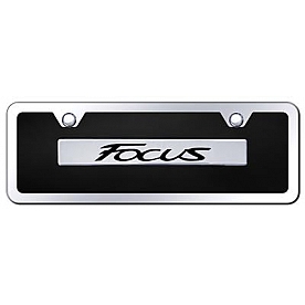 Automotive Gold License Plate - Focus Acrylic - BFOCCBMK