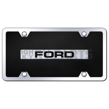 Automotive Gold License Plate - Ford Acrylic - BFORCBK