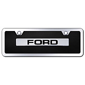 Automotive Gold License Plate - Ford Acrylic - BFORCBMK